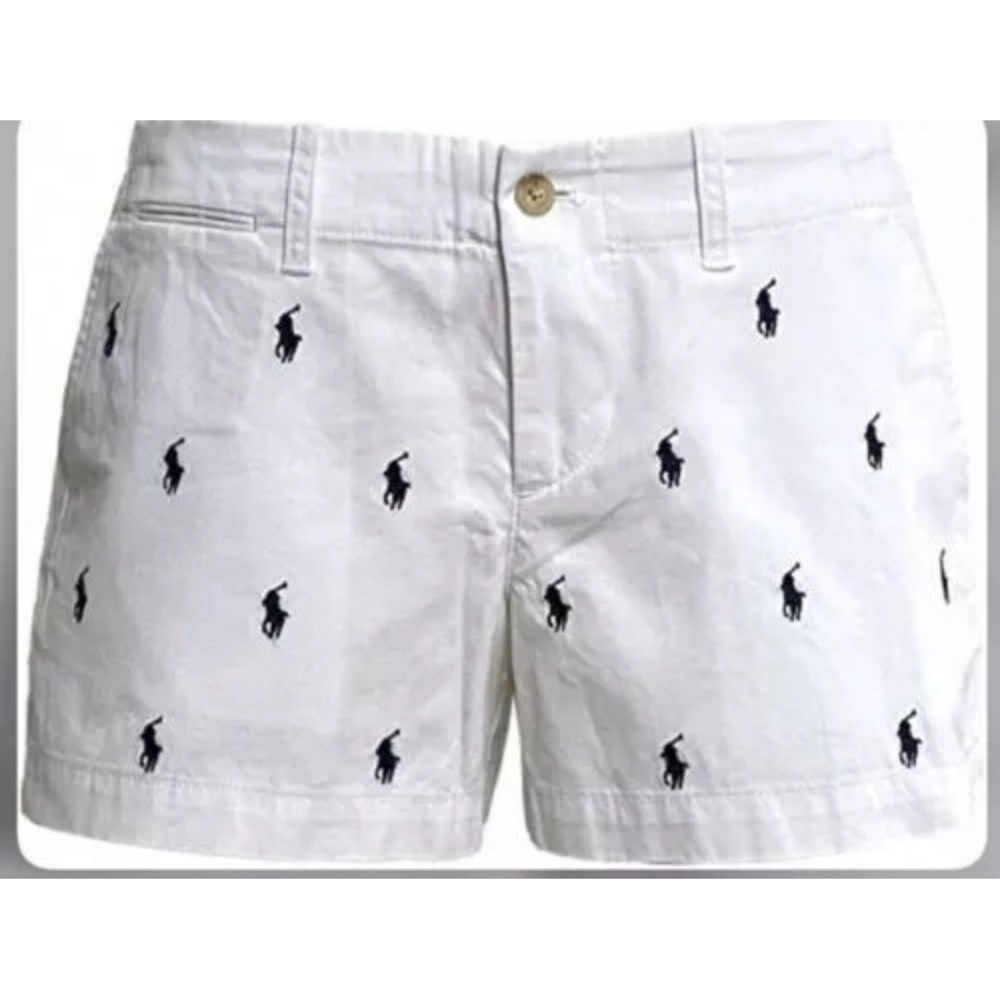 Polo by Ralph Lauren White Shorts